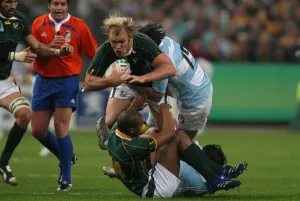 Semi Final Prints: Schalk Burger & Juan Manuel Leguizamon