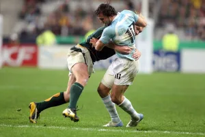 Semi Final Prints: Schalk Burger & Juan Martin Hernandez