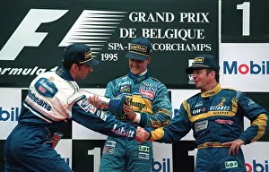 Schumacher, Hill & Brundle Schumacher, Hill & Brundle