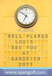 Scoreboard & Rolex Clock