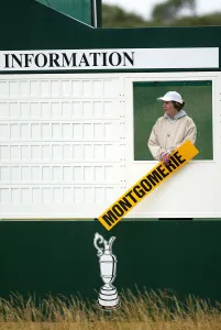 Removes Prints: Scorer Removes Montgomerie