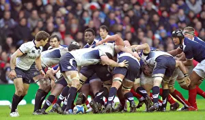 Scrum Prints: Scotland V France Scrum