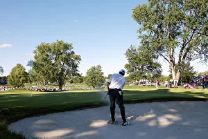 Sergio Garcia In Bunker On 12th