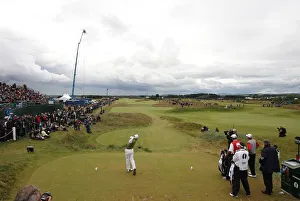 Sergio Garcia Drives Off On The 6th
