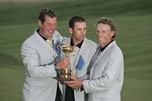 Westwood Prints: Sergio Garcia, Lee Westwood & Bernhard Langer Sergio Garc