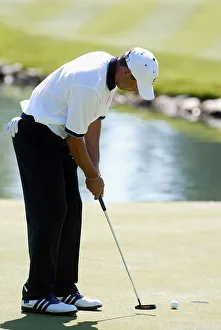 Putting Prints: Sergio Garcia Sinks Birdie