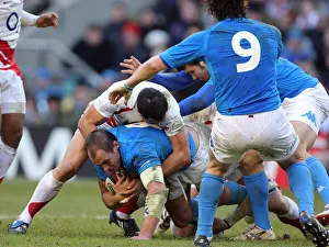 Italy Prints: Sergio Parisse & Riki Flutey
