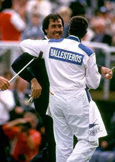 Seve Ballesteroson 18th Green