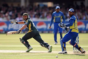 Lanka Prints: Shahid Afaridi & Kumar Sangakkara