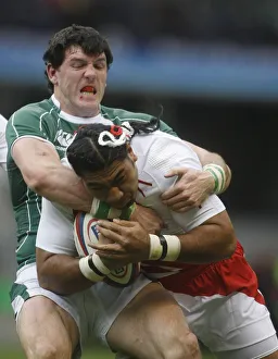 Shane Prints: Shane Horgan Tackles Lesley Vainikolo
