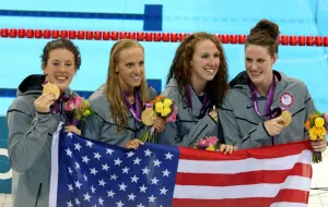 Shannon Vreeland, Dana Vollmer, Allison Schmitt & Missy