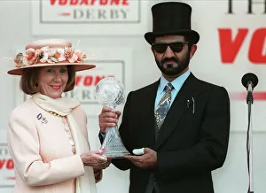 Epsom Prints: Sheikh Mohammed Presented With