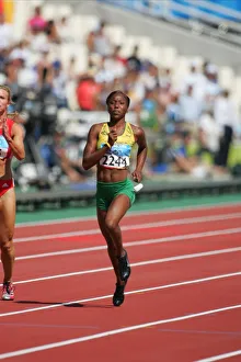 100m Prints: Sherone Simpson