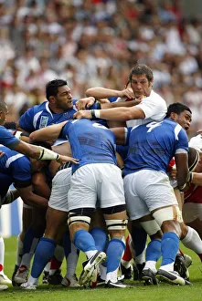 Scrum Prints: Simon Shaw In The Scrum