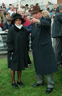 Daughter Prints: Sir Colin Cowdrey And Daughter