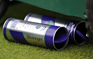 Art Or Moody Prints: Empty Slazenger Tennis Ball Container