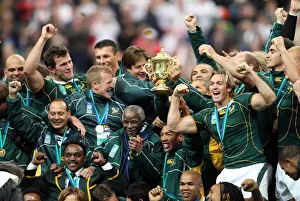 Victory Prints: South Africa Celebrate Victory In The World Cup Final