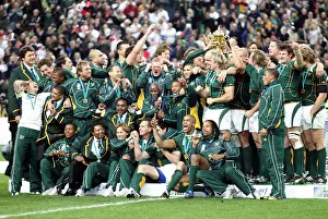 South Africa Celebrate World Cup Win