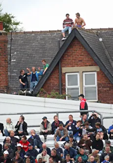 Roof Prints: Spectators On Roof