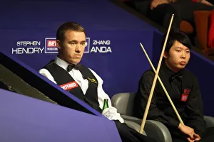 Stephen Prints: Stephen Hendry & Anda Zhang