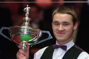 Stephen Hendry With Trophy