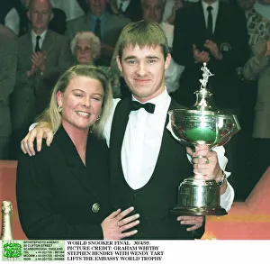 Stephen Hendry and Wendy Tart