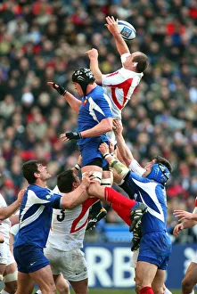 Steve Borthwick Wins Line-Out
