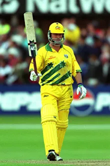Steve Waugh Reaches His 100