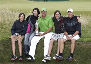 Family Prints: Stewart Cink, Caddy & Family
