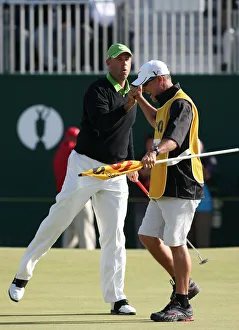 Stewart Cink & Caddy Frank Williams