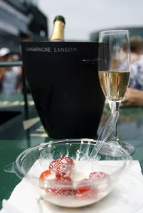 Strawberries Prints: Strawberries & Champagne
