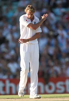 Series Prints: Stuart Broad Gets A Little Frustrated