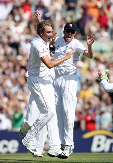 Npower Prints: Stuart Broad & Matt Prior