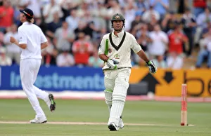 Ponting Prints: Stuart Broad & Ricky Ponting