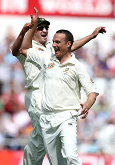 Hussey Prints: Stuart Clarke & Michael Hussey Celebrate