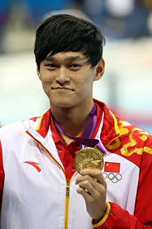Sun Yang Wins Gold