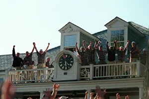 Victory Prints: Us Team Celebrate Victory