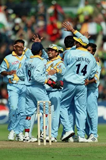 India Prints: Tendulkar And Team Mates