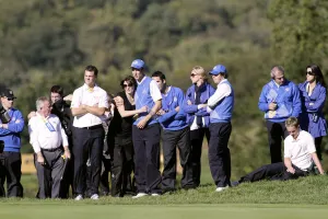 European Prints: Tense Moments On The 15th Green
