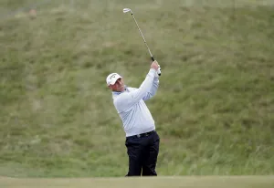 17th Prints: Thomas Bjorn On The 17th Fairway