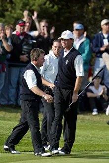 Thomas Bjorn & Ian Woosnam