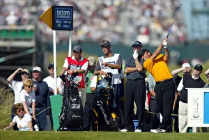 Levet Prints: Thomas Levet On 15th Tee