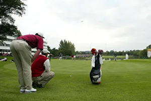 Tiger Woods & Caddie
