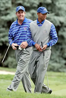 Woods Prints: Tiger Woods & Phil Mickleson