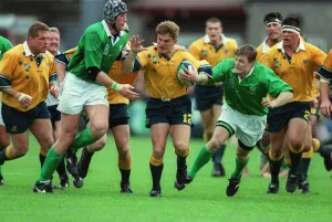 Johns Prints: Tim Horan, Johns & O Driscoll