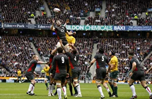 Tom Croft Claims The Ball