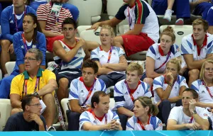 Tom Dailey Watching The Swimming
