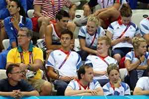 Tom Dailey Watching The Swimming