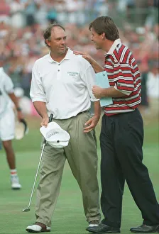 Lehman Prints: Tom Lehman & Nick Faldo