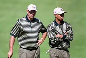 Woods Prints: Tom Lehman & Tiger Woods